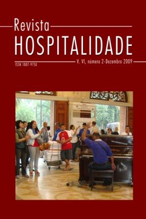 Revista Hospitalidade, v. VI, número 2, Dezembro 2009